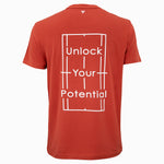 T-SHIRT GRAPHIC TEE HOMME TERRACOTTA