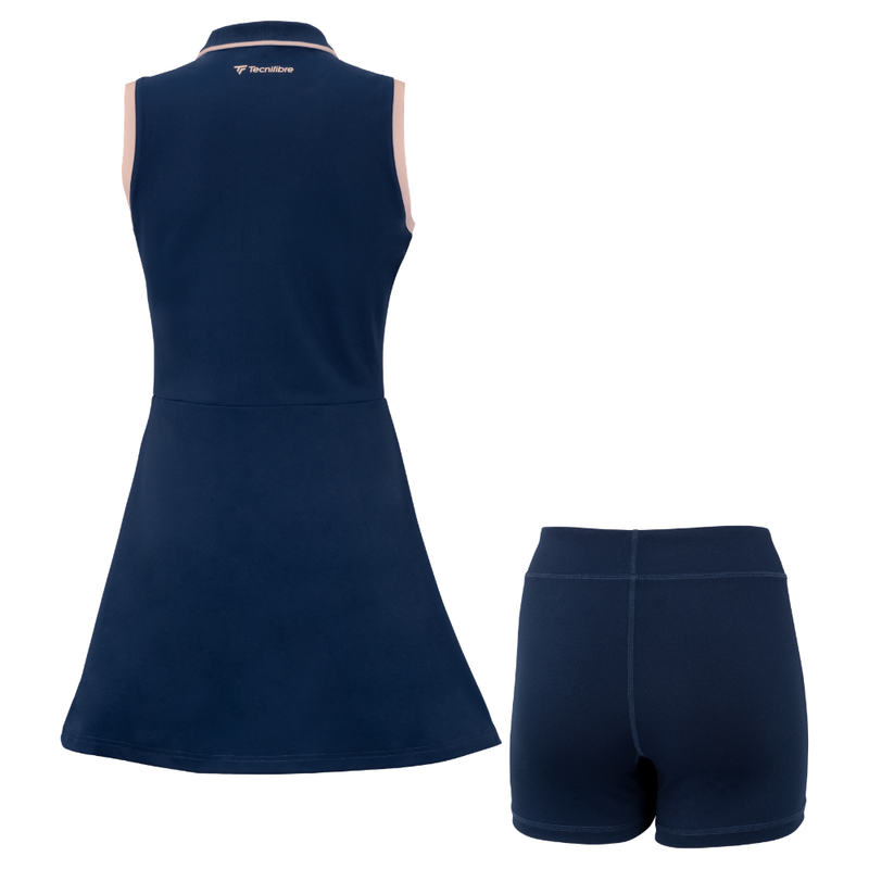 ROBE TECH DRESS FEMME MARINE