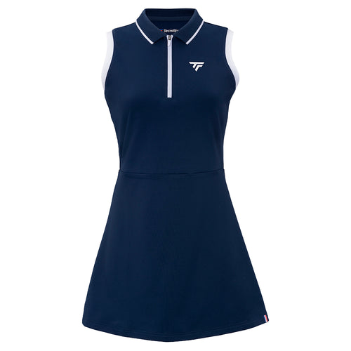 WOMEN'S NAVY TECH DRESS STRETCH