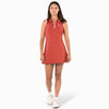 ROBE TECH DRESS FEMME TERRACOTTA