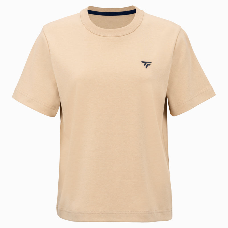 T-SHIRT GRAPHIC TEE FEMME SAND