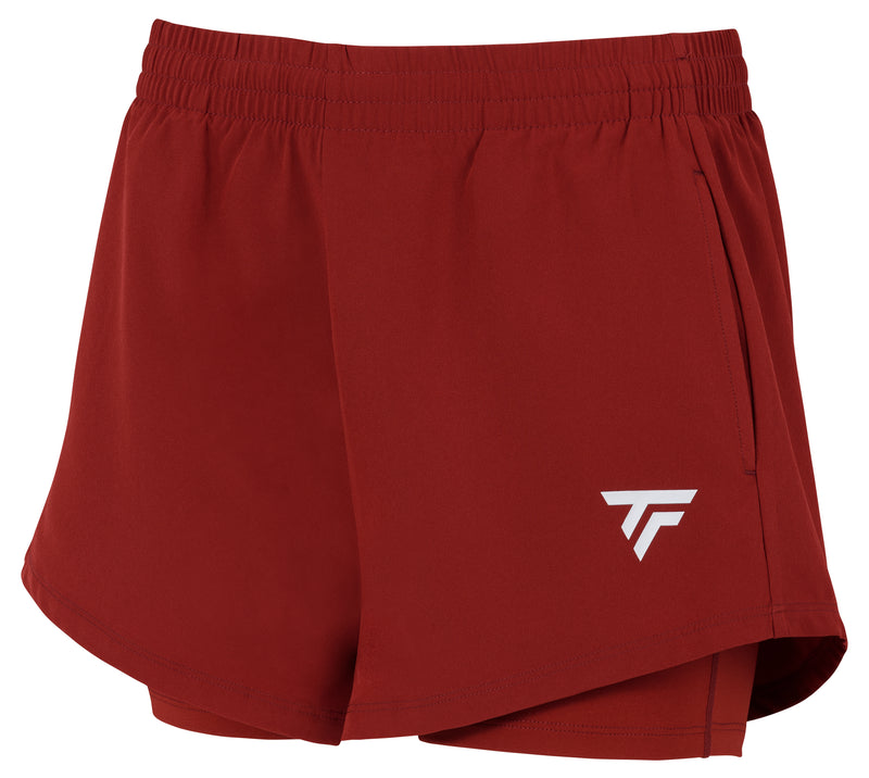 WOMEN'S CARDINAL TEAM SHORTS