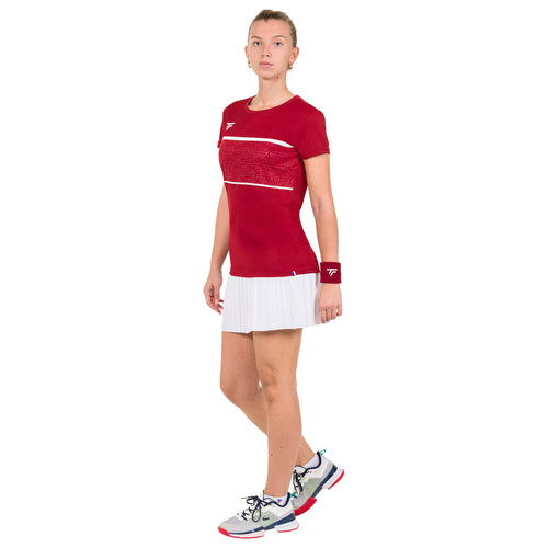 WOMEN'S WHITE TEAM SKORT