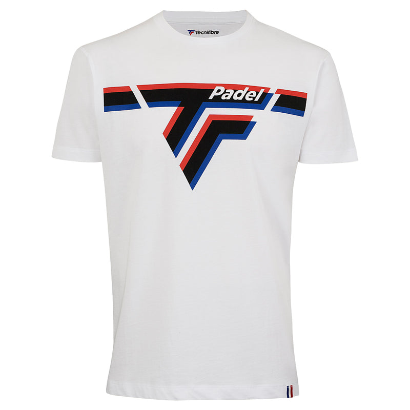 MEN’S WHITE PADEL TEE