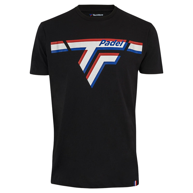 MEN’S BLACK PADEL TEE