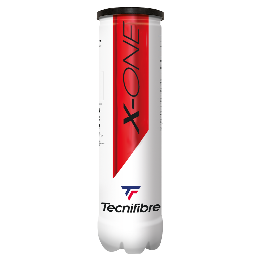 X-One Tennis Balls - 1 tube of 4 balls