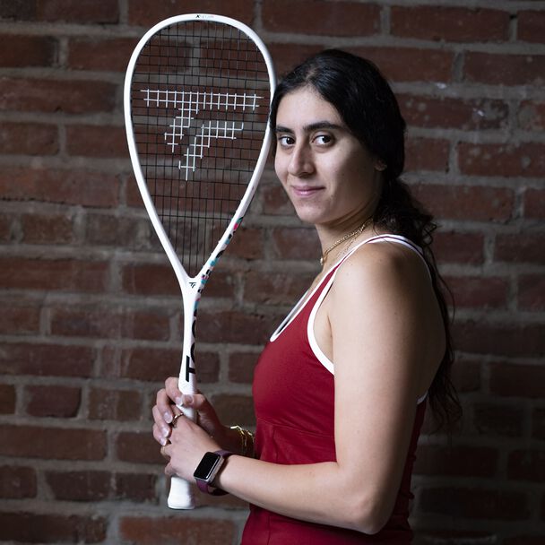 Carboflex 125 NS X-TOP V2 Strung Squash Racket