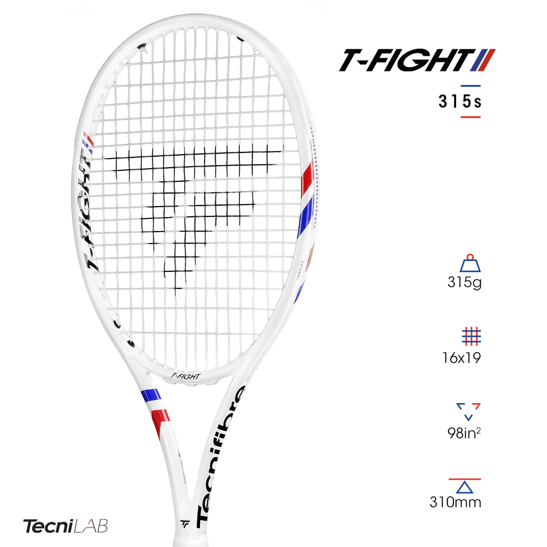T-Fight 315S Tennis Racket