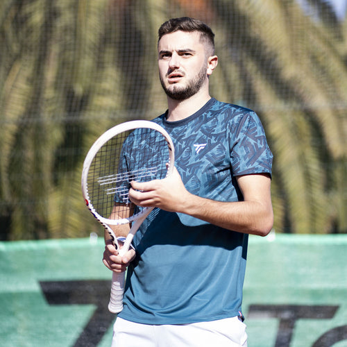 WOMEN'S X-LOOP TEAL T-SHIRT