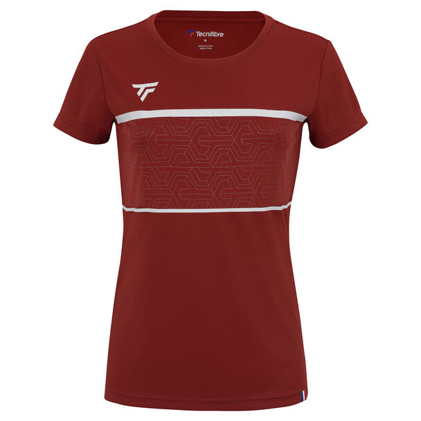 W. TEAM TECH TEE CARDINAL image number 1