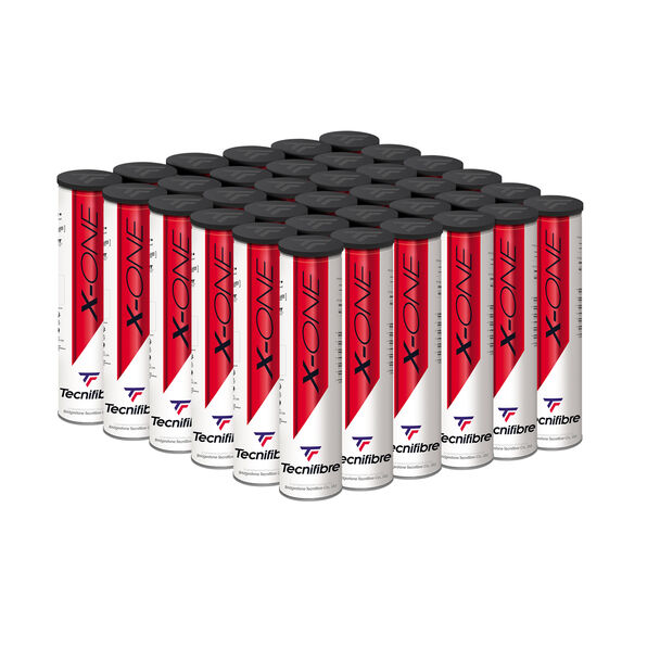 X-ONE : CARTON DE 36 TUBES DE 4 BALLES DE TENNIS image number 2