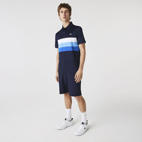 Polo homme Golf avec rayures tricolores