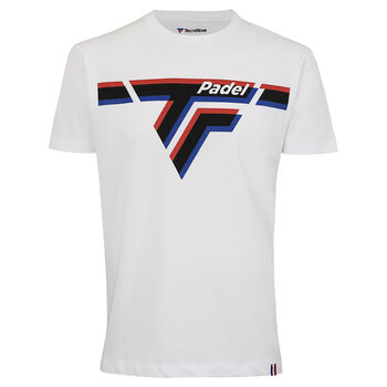 PADEL TEE WHITE