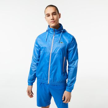 Veste zippée homme Lacoste x Novak Djokovic bleu