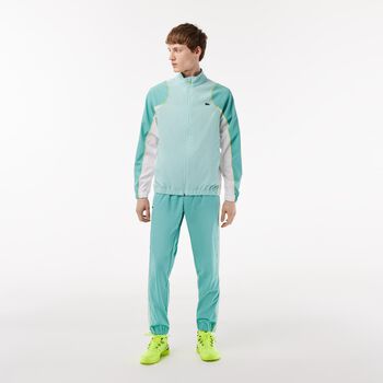 Ensemble de survêtement homme à col montant vert