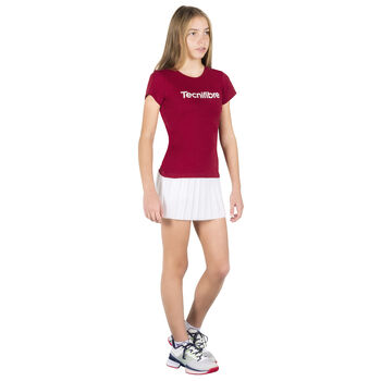 W. TEAM COTTON TEE CARDINAL JUNIOR