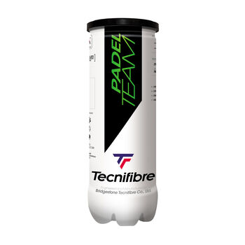 PADEL TEAM : CARTON DE 24 TUBES DE 3 BALLES DE PADEL
