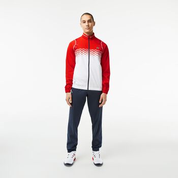 Ensemble de survêtement homme Lacoste x Daniil Medvedev rouge