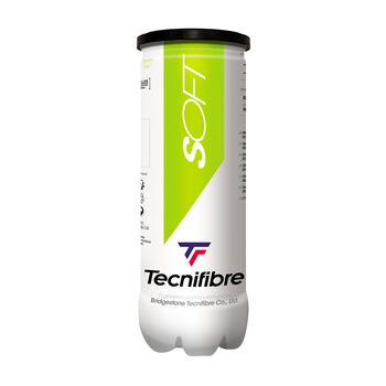 SOFT : BOX OF 24 TUBES OF 3 TENNIS BALLS
