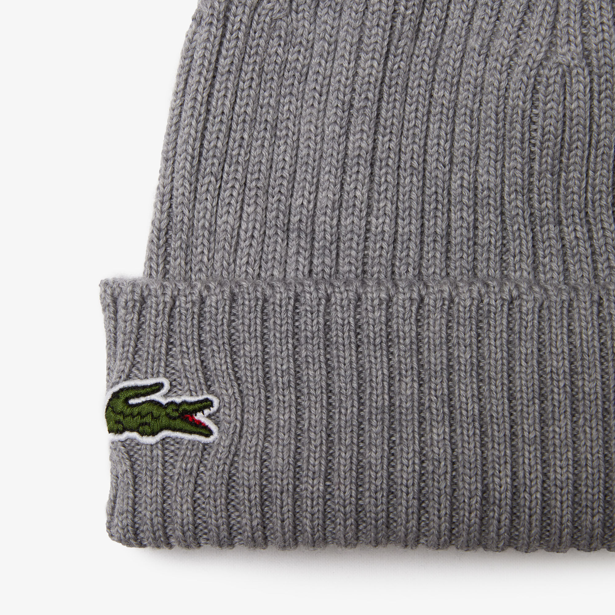 White lacoste 2025 beanie
