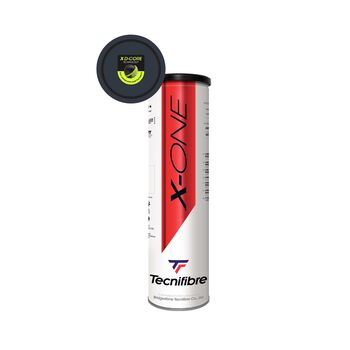X-ONE : BOX OF 36 TUBES OF 4 TENNIS BALLS