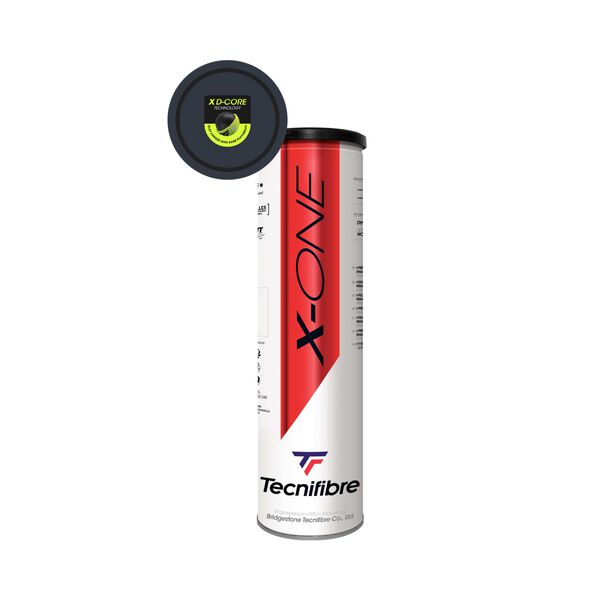 X-ONE : CARTON DE 36 TUBES DE 4 BALLES DE TENNIS image number 0
