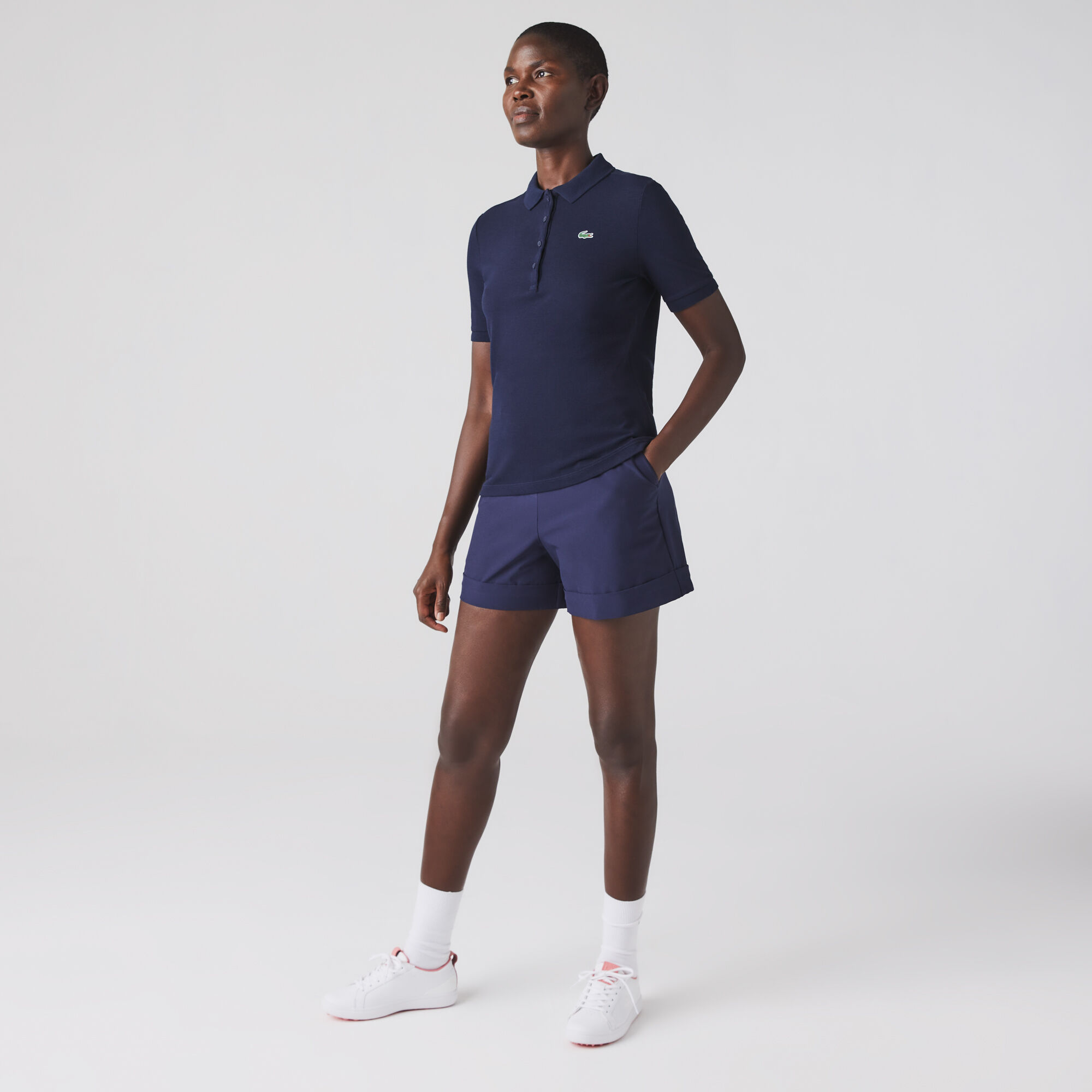 Women Slim Fit Organic Cotton Golf Polo